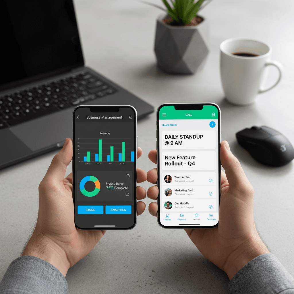 Business Plan management on multiple devices